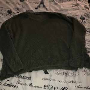 Olive Green Pull Over Sweater